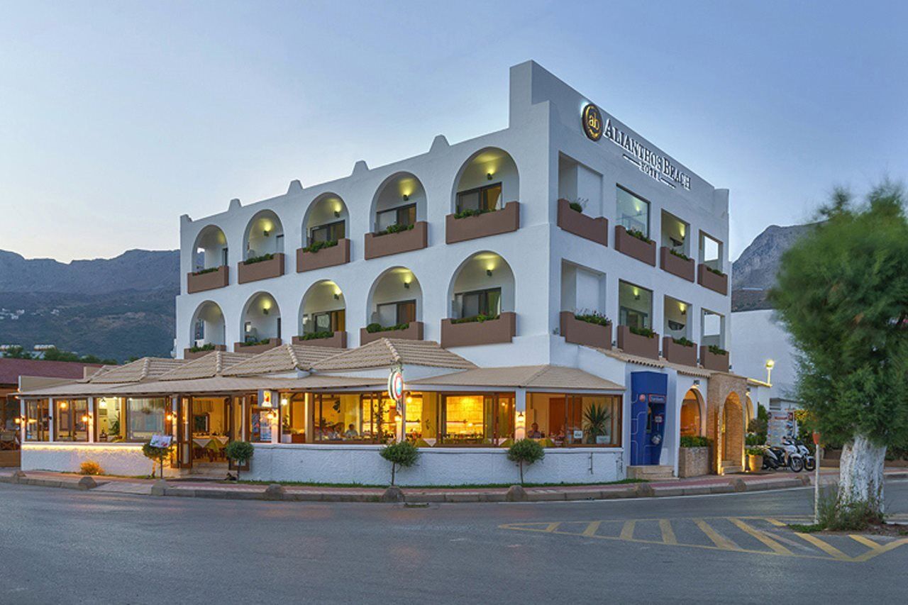 Alianthos Beach Hotel Plakias Exteriör bild